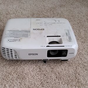 Epson White Multimedia Projector HDMI Compact Home Theater Business OS